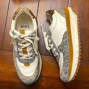 Madewell Kickoff Trainer Sneakers in Olive Grove Multi-color - size 7